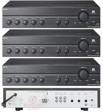 เพาเวอร์แอมป์ TOA รุ่น A2 (D-Series) 2060 / 2120 / 2240