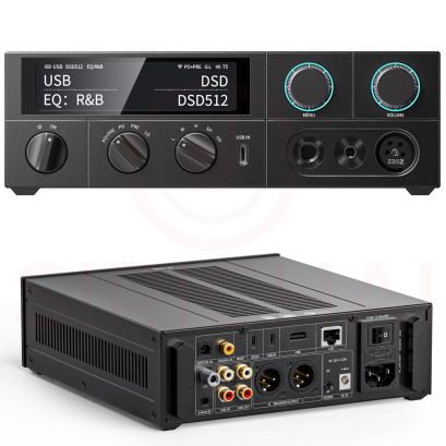 DAC/AMP ตั้งโต๊ะ FiiO รุ่น K15 ชิป AKM AK4497S *2 รองรับ MQA, Dual Hi-Res