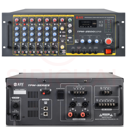 เครื่องขยายเสียงลายน์ NPE รุ่น TPM-2500MP3