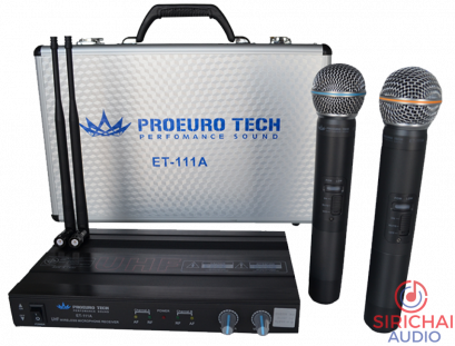 ไมค์ไร้สาย PROEUROTECH ET111A (wireless microphone)