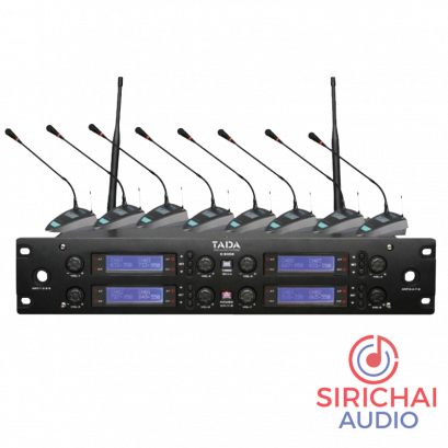 ไมค์ประชุมไร้สาย TADA รุ่น U8008 (ชุด8ตัว)