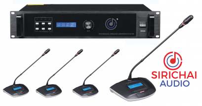 ไมค์ประชุมไร้สาย SRC รุ่น CM18 (ไมค์ประธานตัดเสียง - ไมค์จูนคลื่น)