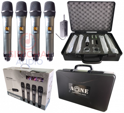 ไมค์ลอย4ตัว AONE รุ่น PRO15