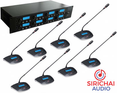 ไมค์ประชุมไร้สาย SRC รุ่น CM8 (ปรับความถี่)