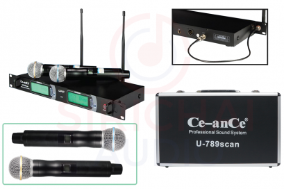 ไมค์ลอยปรับความถี่ Ce-ance รุ่น U789SCAN