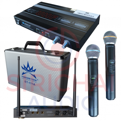 ไมค์ลอยคู่ PROEUROTECH รุ่น ET111A