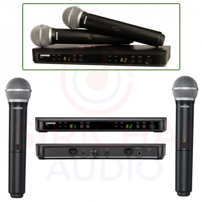 ไมค์ลอยคู่ SHURE รุ่น BLX288A/PG58-M19