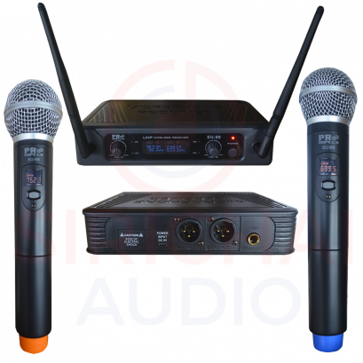 ไมค์ลอยUHFคู่ PROPLUS รุ่น EU99