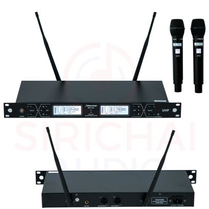 ไมค์ลอยคู่ SHERMAN รุ่น MIC334