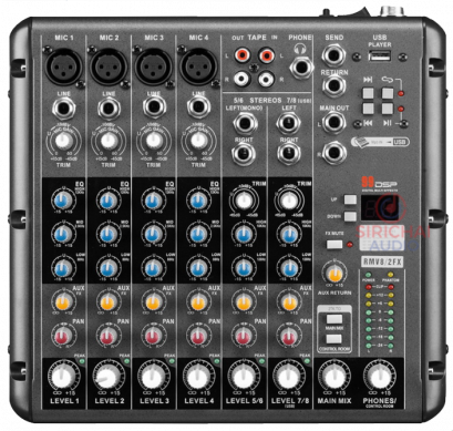 มิกเซอร์ NTS รุ่น RMV8 / 2FX 