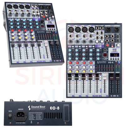 มิกเซอร์ SOUNDBEST รุ่น EC8