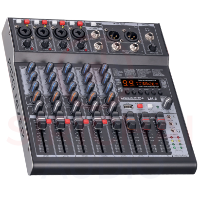 INTERFACE MIXER มิกเซอร์ DECCON รุ่น LM6