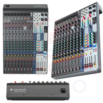 MIXER มิกเซอร์  SOUNDCRAFT รุ่น SIGNATURE PLUS 12