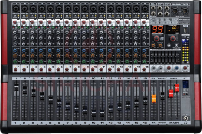เพาเวอร์มิกเซอร์ PROEUROTECH รุ่น PMX16300 FX (16 ชาแนล)