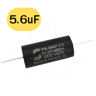 คาปาซิเตอร์ Capacitor MKP Cคร่อมลำโพง Cเน็ตเวิร์คลำโพง สีดำ อย่างดี คุณภาพสูง (5.6 - 22uF)