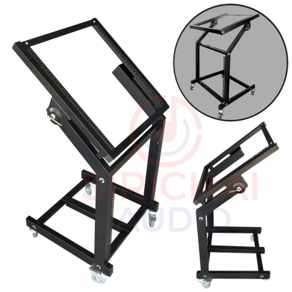 AUDIO RACK แร็คเปลือย NTS รุ่น ST9 พร้อมล้อ
