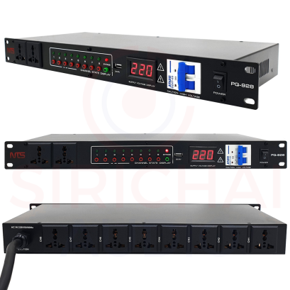 ปลั๊กแร็ค NTS รุ่น PQ928 แบบอัตโนมัติ Sequence Power
