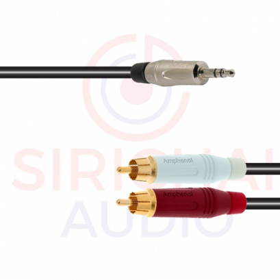 สายสำเร็จ AUX - RCA(2) ยี่ห้อ AMPHENOL 