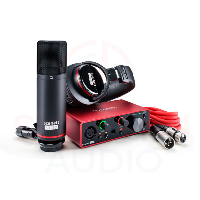 Audio Interface Focusrite Scarlett Solo Studio Gen3