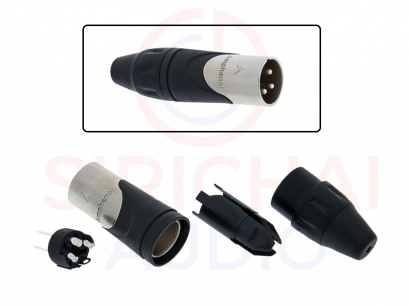 แจ๊ค XLR (ผู้) AMPHENOL