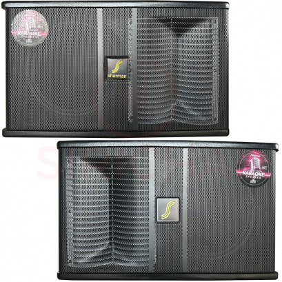 ตู้ลำโพงคาราโอเกะ10นิ้ว SHERMAN รุ่น SN-100