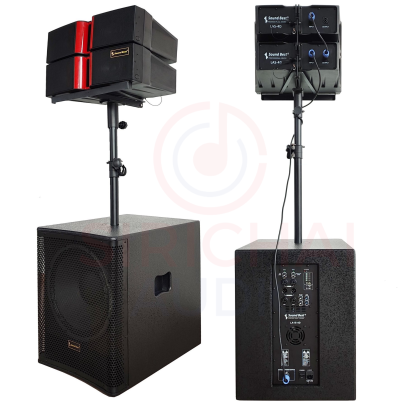 ลำโพงACTIVE คู่ SOUND BEST รุ่น 15LA-4D