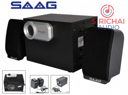 SAAG ลำโพง Multimedia Speaker Micro 2.1