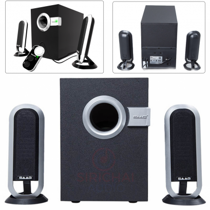 ชุดลำโพง SAAG รุ่น Pentas02 - ลำโพง (2.1)