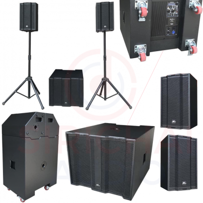 ลำโพงActive-3way M.K LEN รุ่น AS1510BT