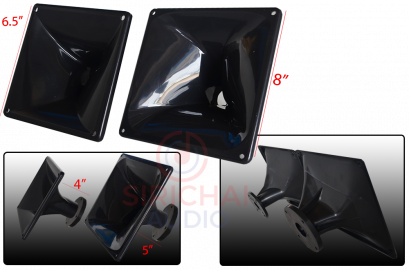 ปากเสียงแหลม NTS สีดำเงา (น๊อต)