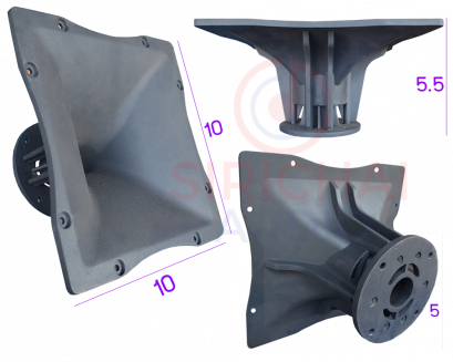 ปากเหล็กหล่อโค้ง KANE เนื้อทราย (น๊อต)