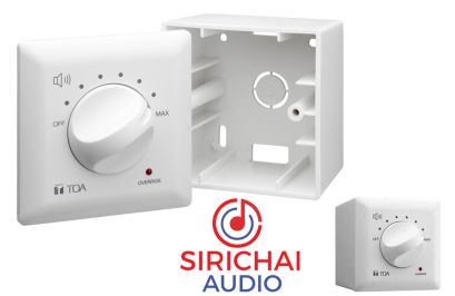 วอลลุ่ม TOA รุ่น AT4012 , AT4120 , AT4030 ติดผนัง Volume Attenuator