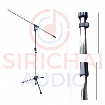 ขาไมค์ SUPER แสตนเลส &amp; โครเมียม 