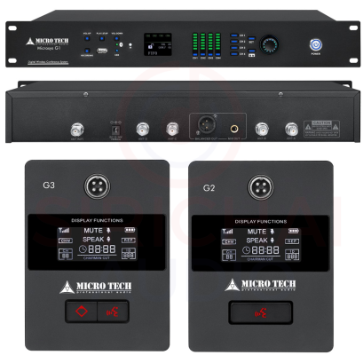 ไมค์ประชุมไร้สาย MICROTECH รุ่น Microsys G1 , G2 , G3