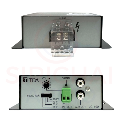 Line Converter เครื่องแปลงสัญญาณTOA รุ่น LC100