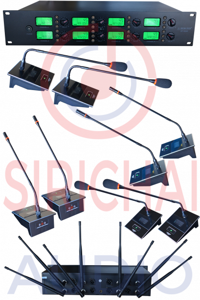 ไมค์ประชุมไร้สาย MICROTECH รุ่น MT888D