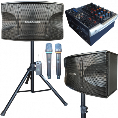 ชุดเครื่องเสียง ลำโพงคาราโอเกะ SRC รุ่น X8