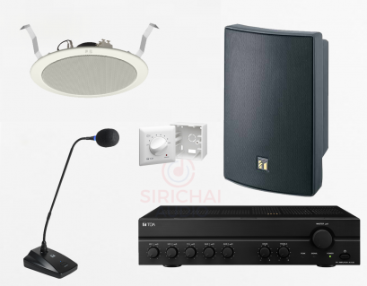 ชุดเสียงตามสาย TOA (ภายใน)