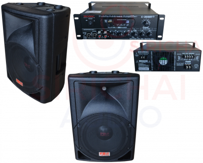 ชุดลำโพงหาเสียงติดรถ SRC รุ่น P12H