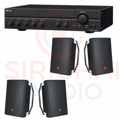 ชุดSET เครื่องเสียง TOA (ร้านขนาดกลาง)