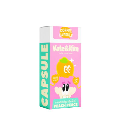Peach Peace Coffee Capsules ระบบ Nespresso (COD)