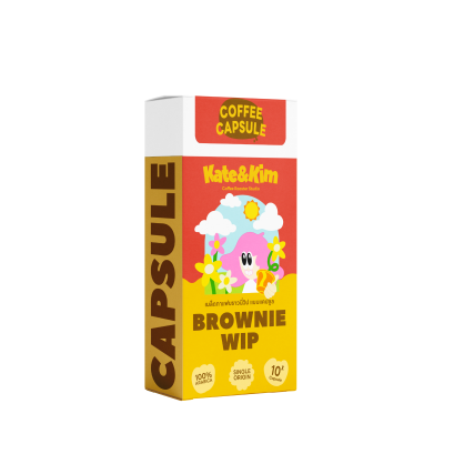 Brownie Wip Coffee Capsules ระบบ Nespresso (COD)