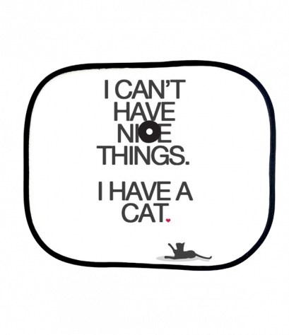 ม่านบังแดด I cant have nice things I have a cat sunshade