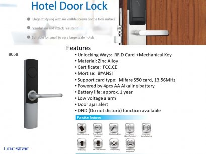 Hotel Door Lock