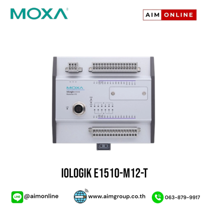 MOXA รุ่น ioLogik E1510-M12-T