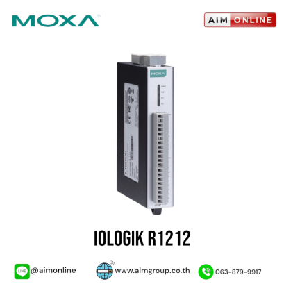 MOXA รุ่น ioLogik R1212