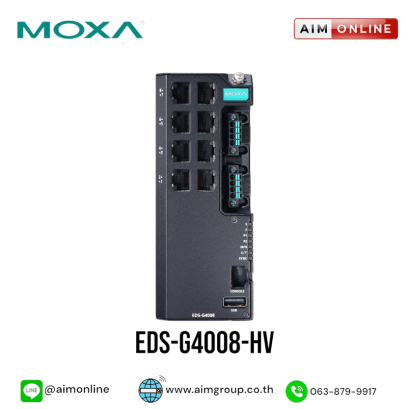 MOXA รุ่น EDS-G4008-HV
