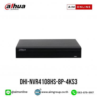 DHI-NVR4108HS-8P-4KS3