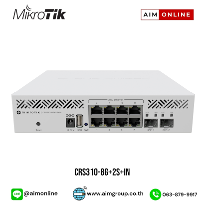 CRS310-8G+2S+IN