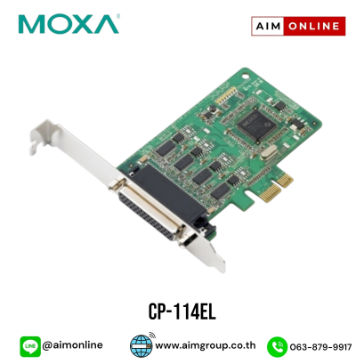 CP-114EL MOXA PCI Serial Cards